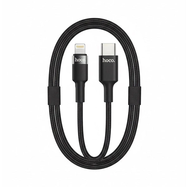 كابل شحن ونقل بيانات HOCO USB-C إلى Lightning - بطول 3 أمتار