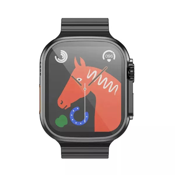 Hoco Y12 Ultra Smart Sports Watch Call Version 49 mm Black