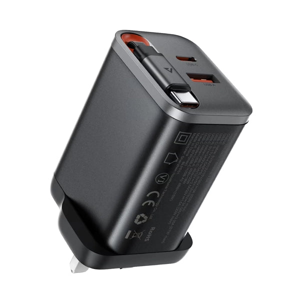 Acefast Fast Charge Wall Charger A138 PD67W GaN (2xUSB-C+USB-A) UK