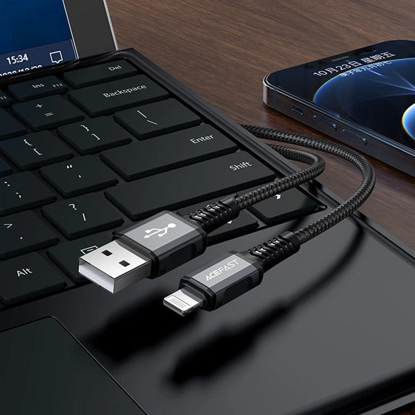 Acefast Charging data cable C1-02 USB-A to Lightning