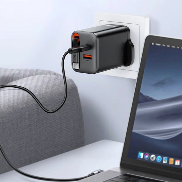 Acefast Fast Charge Wall Charger A138 PD67W GaN (2xUSB-C+USB-A) UK
