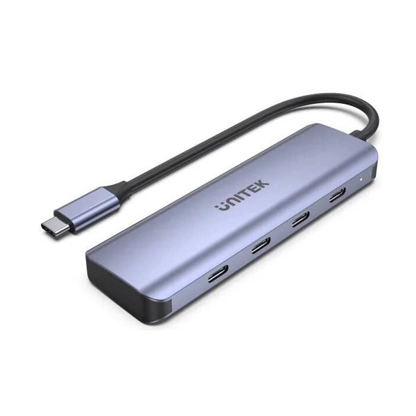 موزع USB-C يو إس بي سي من يونيتك uHUB Q4 نيكست 4 منافذ
