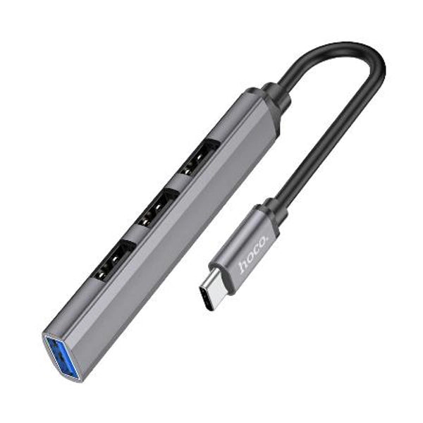 محول موزع USB من النوع C أربع في واحد Hoco HB26