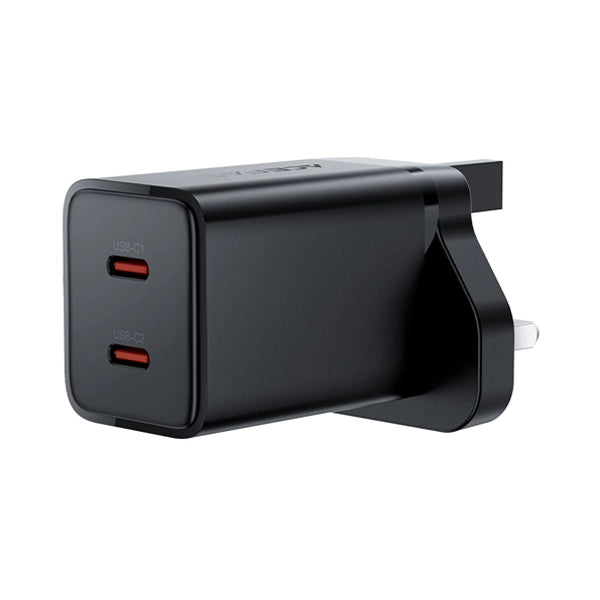 Acefast Fast Charge Wall Charger A128 PD45W GaN (2xUSB-C) UK