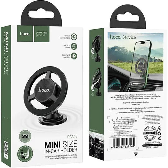 Hoco Magsafe Mini Size Car Holder- DCA46
