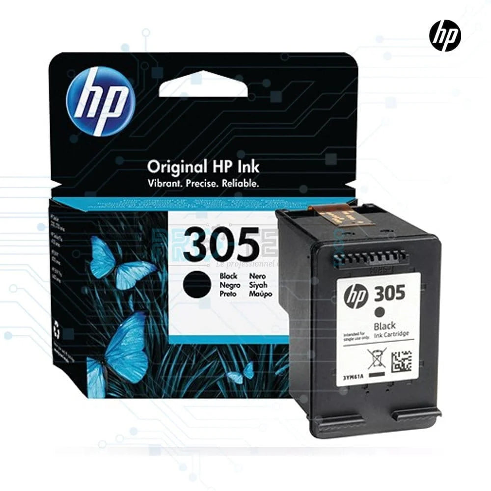 HP 305 Black Original Ink Cartridge(3YM61AE)