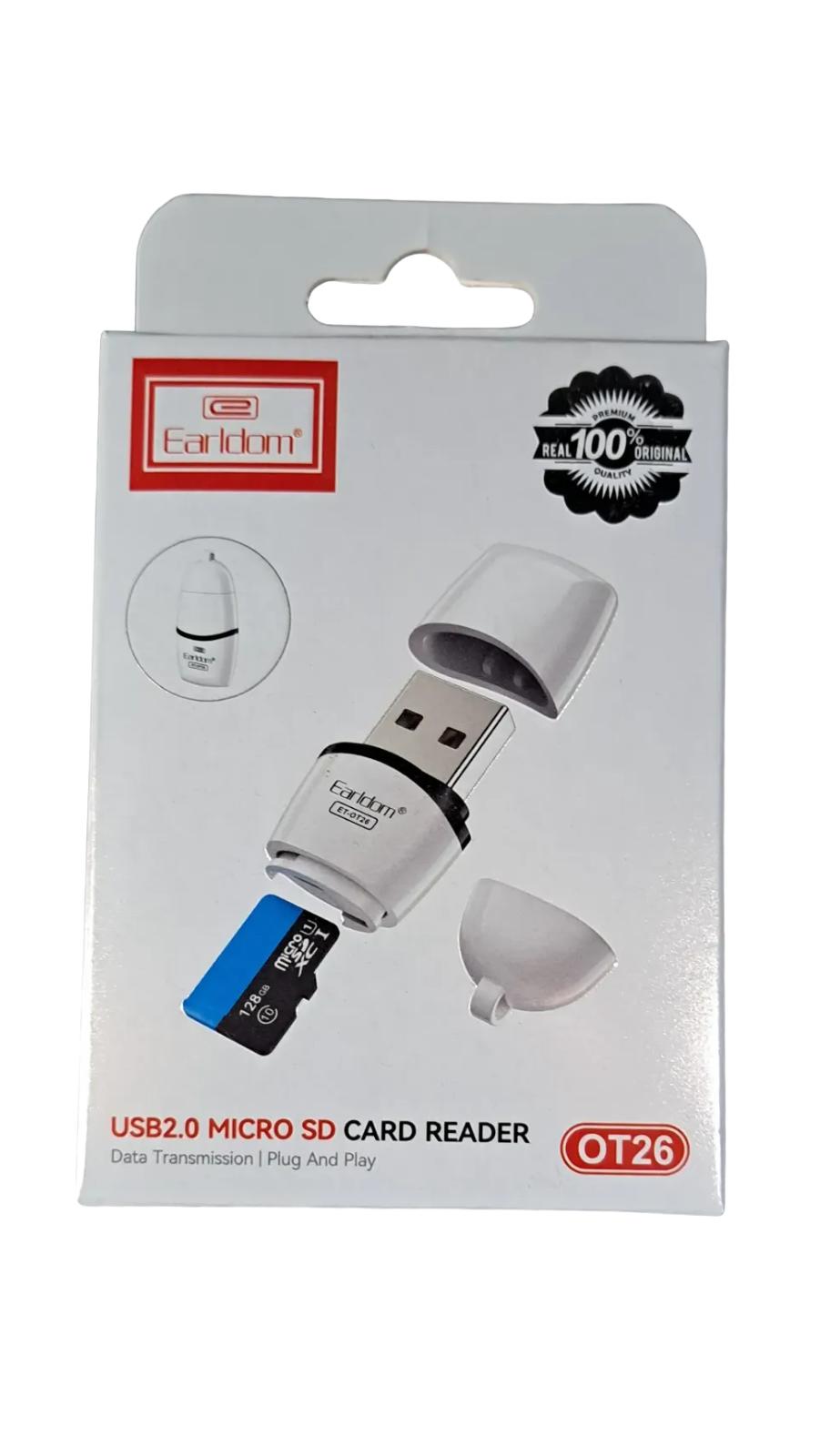 Earldom ET-OT26 USB 2.0 Micro SD Card Reader