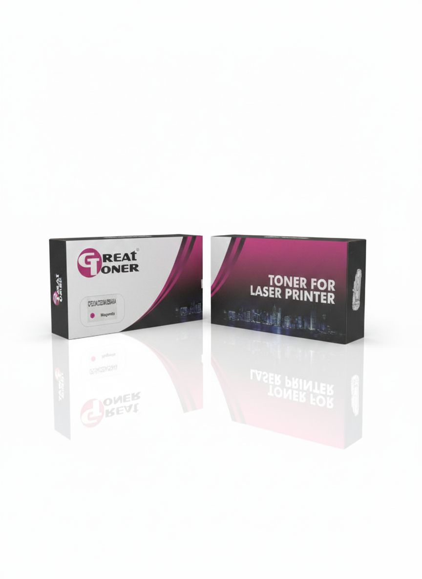 Great Toner magenta laser printer cartridge-CF213A, CE323A, and CB543A