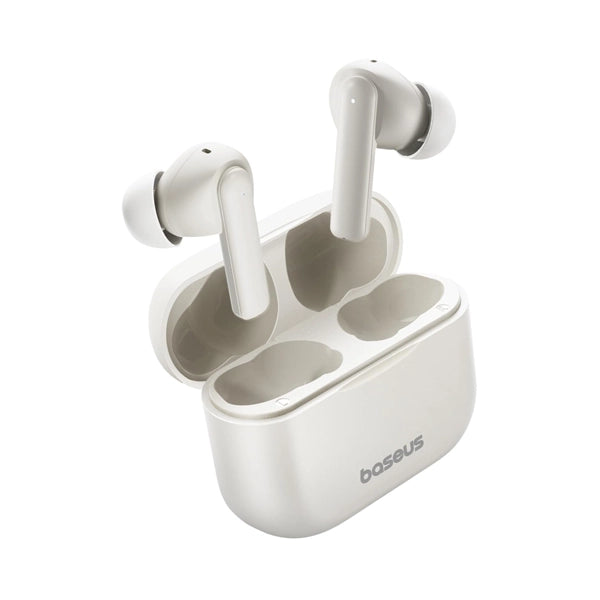 Baseus Bowie E17 True Wireless Bluetooth Earphones With Dual Mic ENC & Punchy Bass - Stellar White