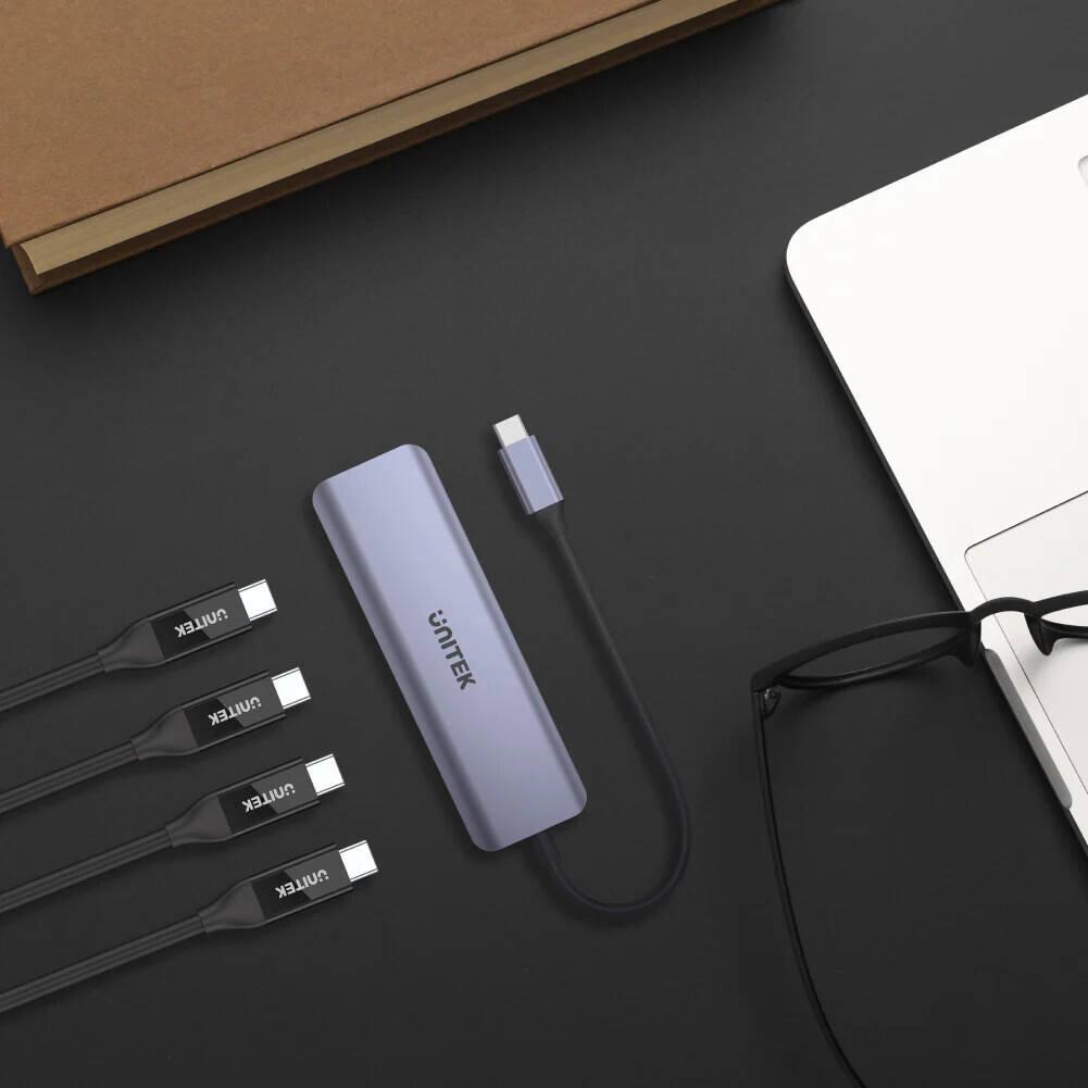 Unitek uHUB Q4 Next 4 Ports USB-C Hub