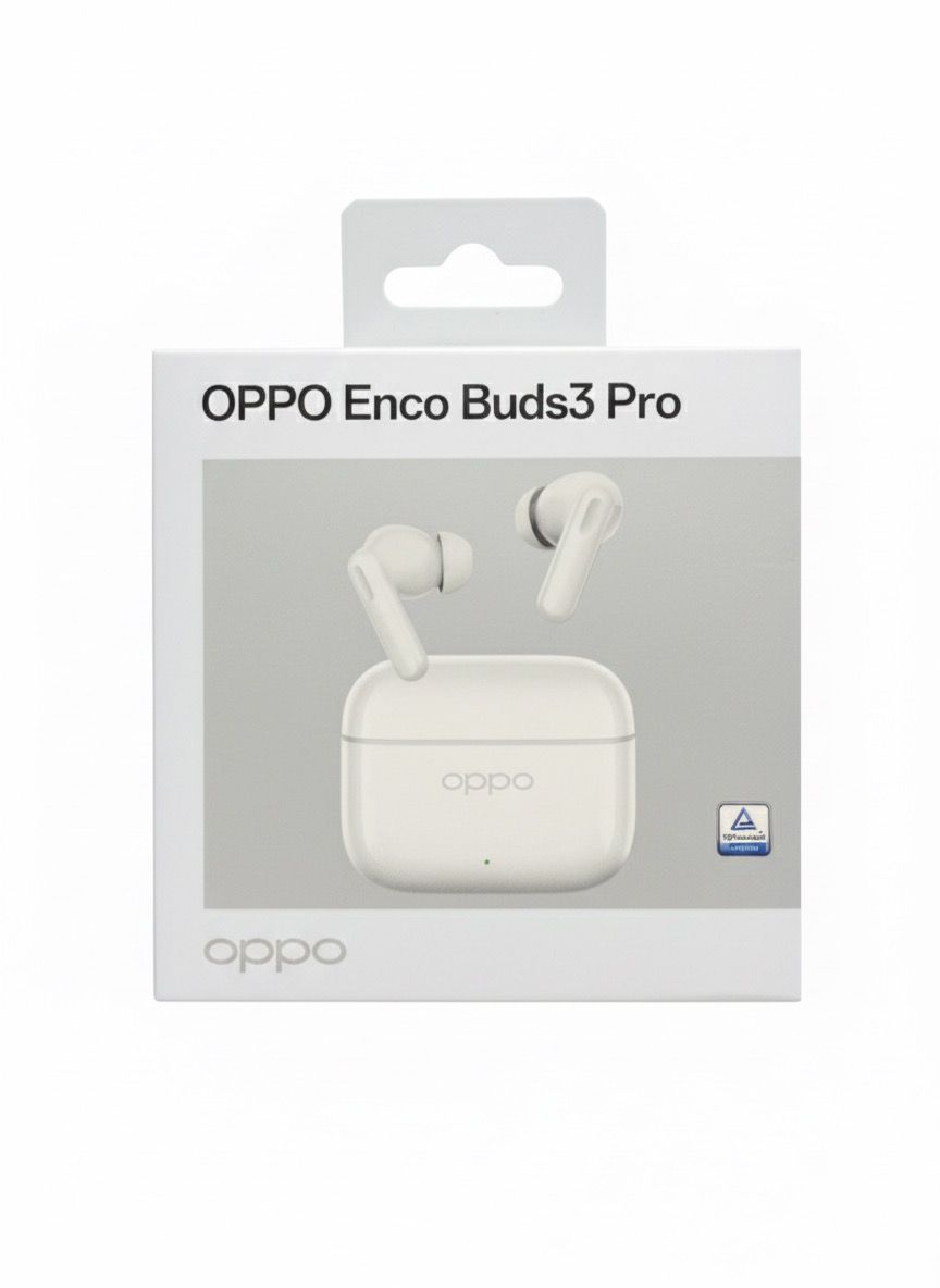 OPPO Enco Buds3 Pro true wireless earbuds- White