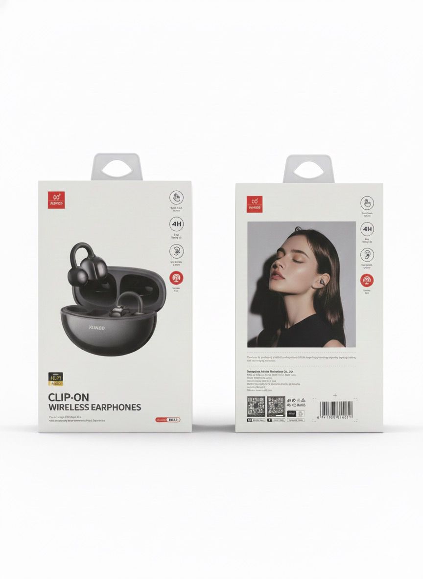 XUNDD W013 are clip-on wireless earphones