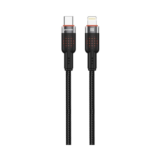 PORODO USB-C to USB-C aluminum braided cable