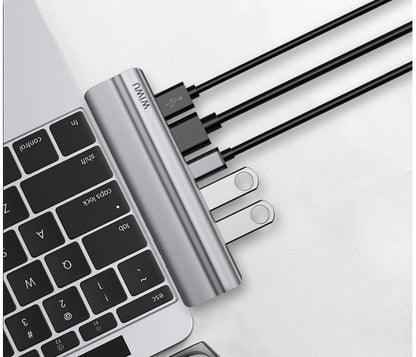 Wiwu T9G 8 In 1 USB-C Hub Alluminum Alloy Case
