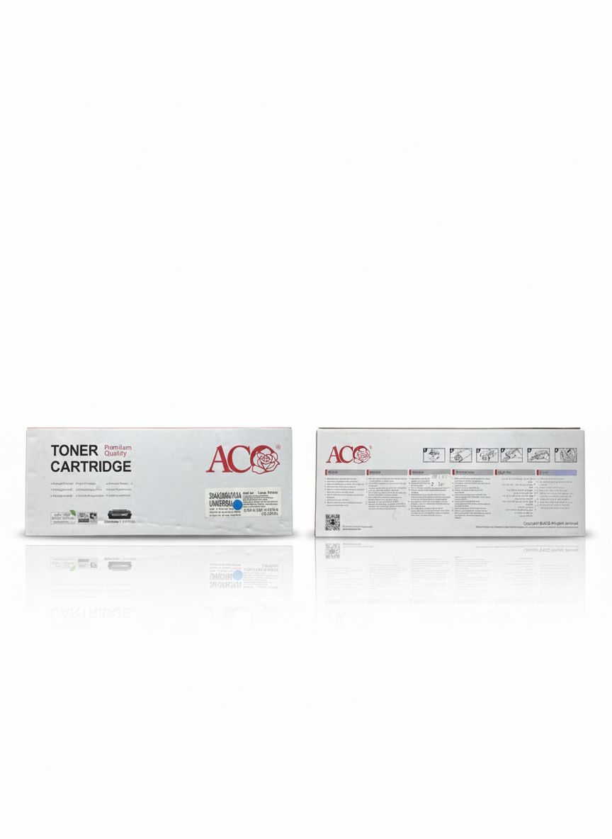 ACO Premium Quality universal blue toner cartridge