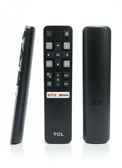 TCL remote control designed for TCL Android and Google Smart TVs.