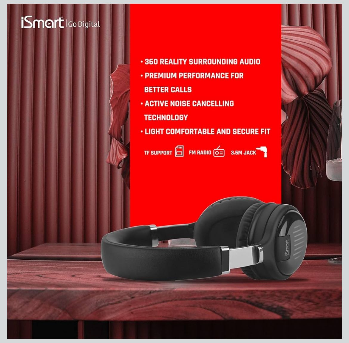 Ismart BX9 wireless stereo headset
