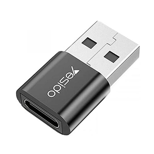 Yesido GS09 Type-C to USB Connector Adapter-Black
