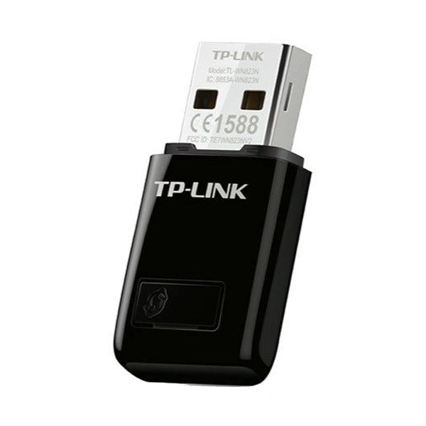 محول USB لاسلكي صغير N بسرعة 300 ميجابت في الثانية طراز TP-Link TL-WN823N