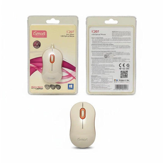 iSmart IC207 Mini Wired USB Optical Mouse