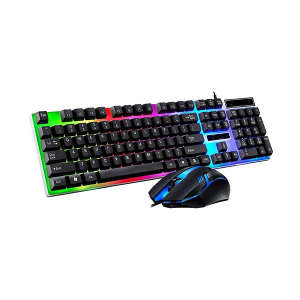 مجموعة كيبورد وماوس الألعاب Microsmart Ledfly Mg3X