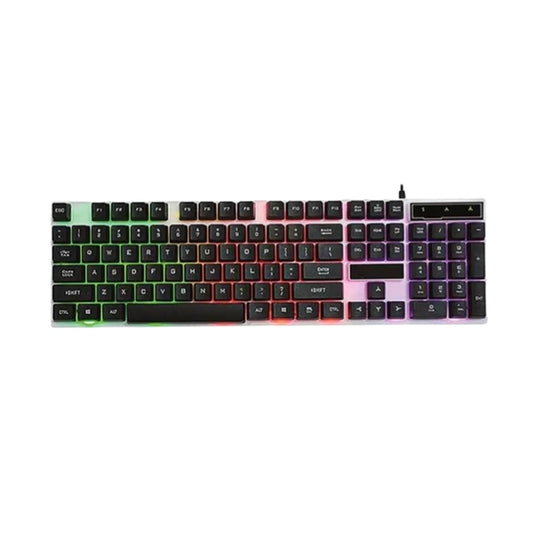 FireCAM GK10 Multimedia Key Support Waterproof & Rainbow Back-lit Gaming Mechanical Keyboard