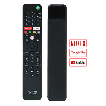 HUAYU RM-L1675 Replacement Smart TV Remote Control for Sony RMF-TX200E RMF-TX310E RMF-TX520E RMF-TX300U RMF-TX500U