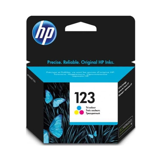 HP 123 Tri-Color Original Ink Cartridge | F6V16AE
