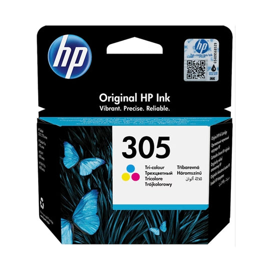 HP ‎‎ 305 Original COLOUR Ink Cartridge , Model : 3YM60AE ABE