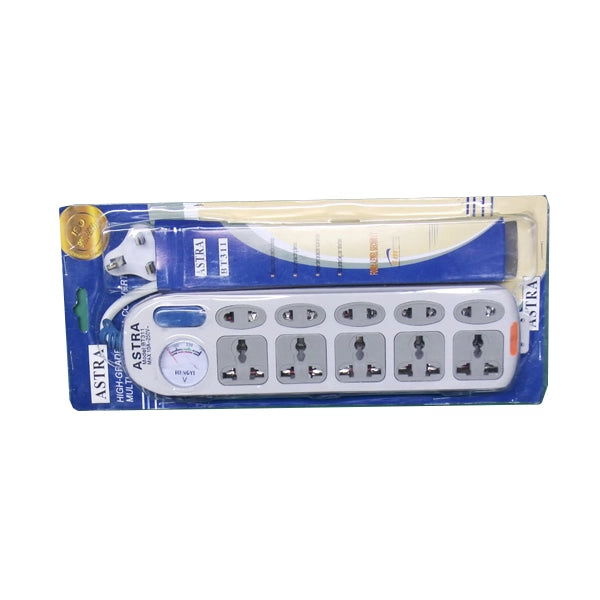توصيلة كهربائية T-ASTRA بخمسة منافذ من النوع A | B51- 5 متر