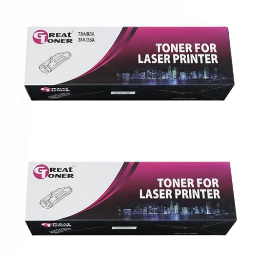 Great Toner compatible black toner cartridge, equivalent to HP CE505A/CF280A and Canon CRG719 models.