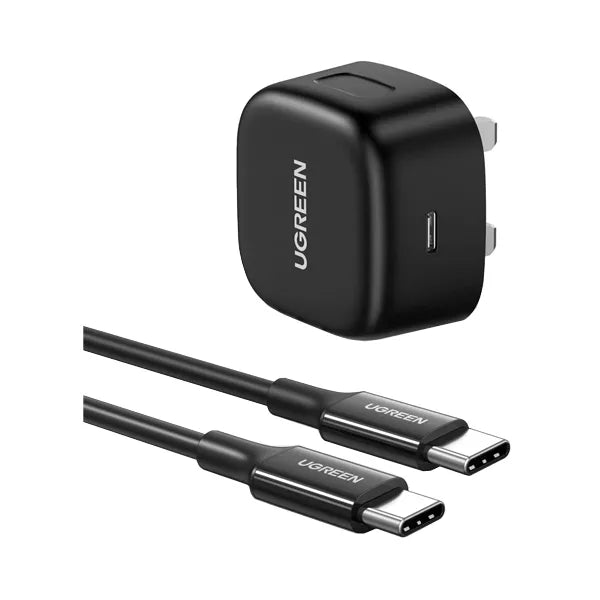 Ugreen USB-C 25W PD Charger with C-C 2m Cable
