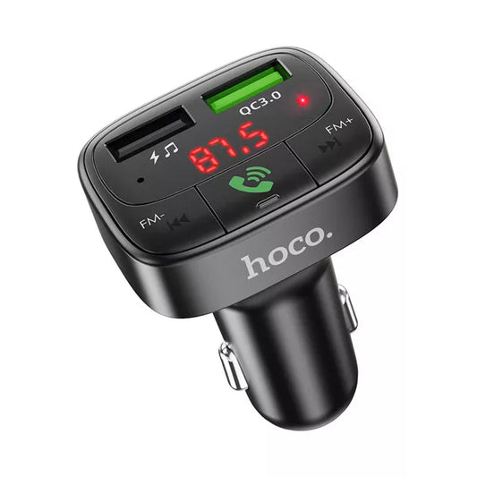 Hoco Car charger “E59 Promise” QC3.0 BT FM transmitter