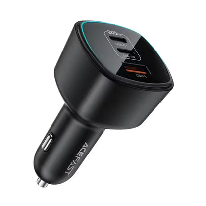 Acefast Fast Charge Car Charger B18 200W (2xUSB-C + 1xUSB-A)