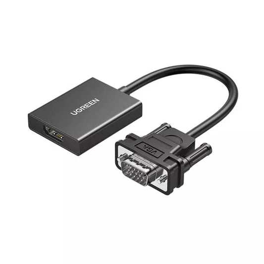 UGREEN Cable Adapter Cable VGA Male To HDMI Female