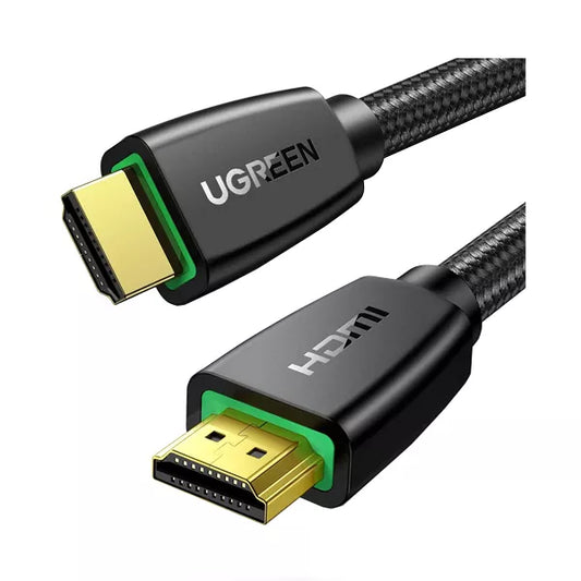 Ugreen HDMI 2.0 Male To Male Round Cable 1M  4K@60Hz  18Gbps  Ethernet Compatible UHD TV Monitor Computer Xbox 360 PS5 PS4 Blu-ray