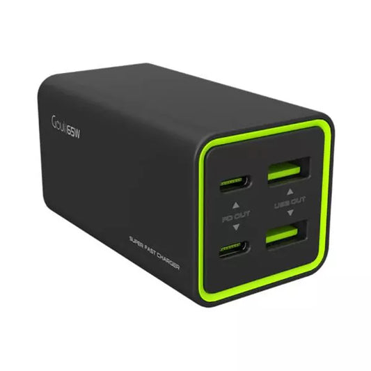 GOUI TANK DESKTOP CHARGER 65W WITH 3 PIN UK PLUG POWER CODE