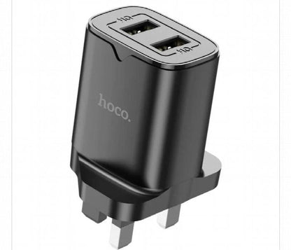 Hoco DC16 Dual Port Charger Set