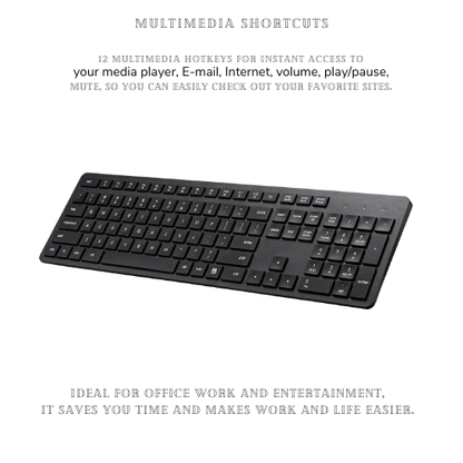 KEYBOARD CS200 WIRELESS KEY AND MOUSE SET