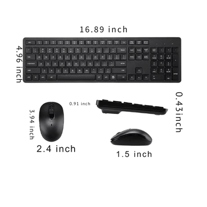 KEYBOARD CS200 WIRELESS KEY AND MOUSE SET