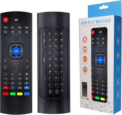 AIR MOUSE Wireless air fly mouse with a remote control and keyboard functionality