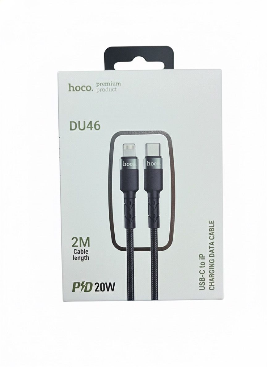 HOCO USB-C to Lightning charging and data cable- 2 Meters