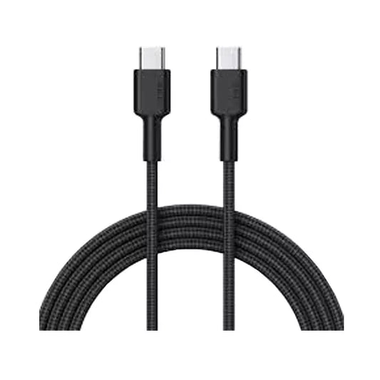 Aukey USB-C TO USB-C USB2.0 Braided Nylon Cable 0.9m CB-CD45-BK - Black
