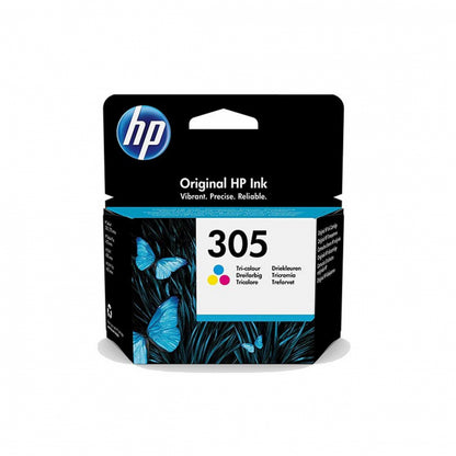 HP ‎‎ 305 Original COLOUR Ink Cartridge , Model : 3YM60AE ABE