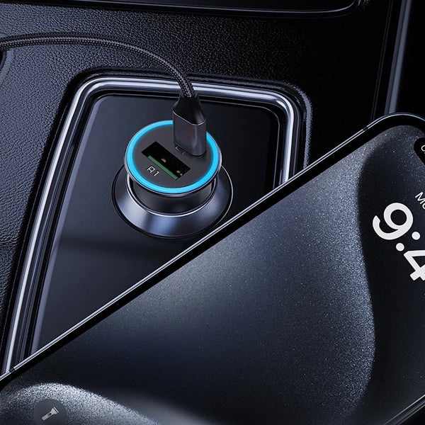 Acefast Fast Charge Car Charger B16 95W (1xUSB-C + 1xUSB-A)