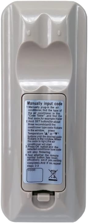 K-1028V Universal Air Conditioner Remote Control for LG Gree Midea Toshiba Haier Daikin Hitachi Sharp Panasonic Samsung Sanyo Hisense Fujitsu Whirlpool Bosch and More Than 1000 Brands A/C Controller
