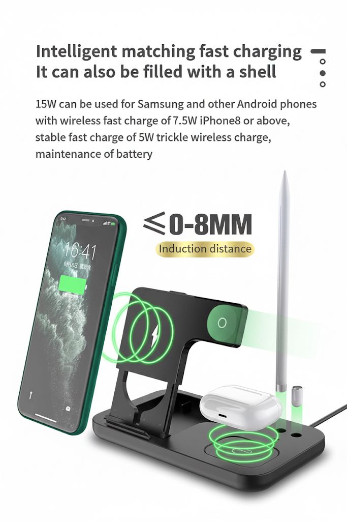 OPTIIMUS 4-IN-1 WIRELESS CHARGER