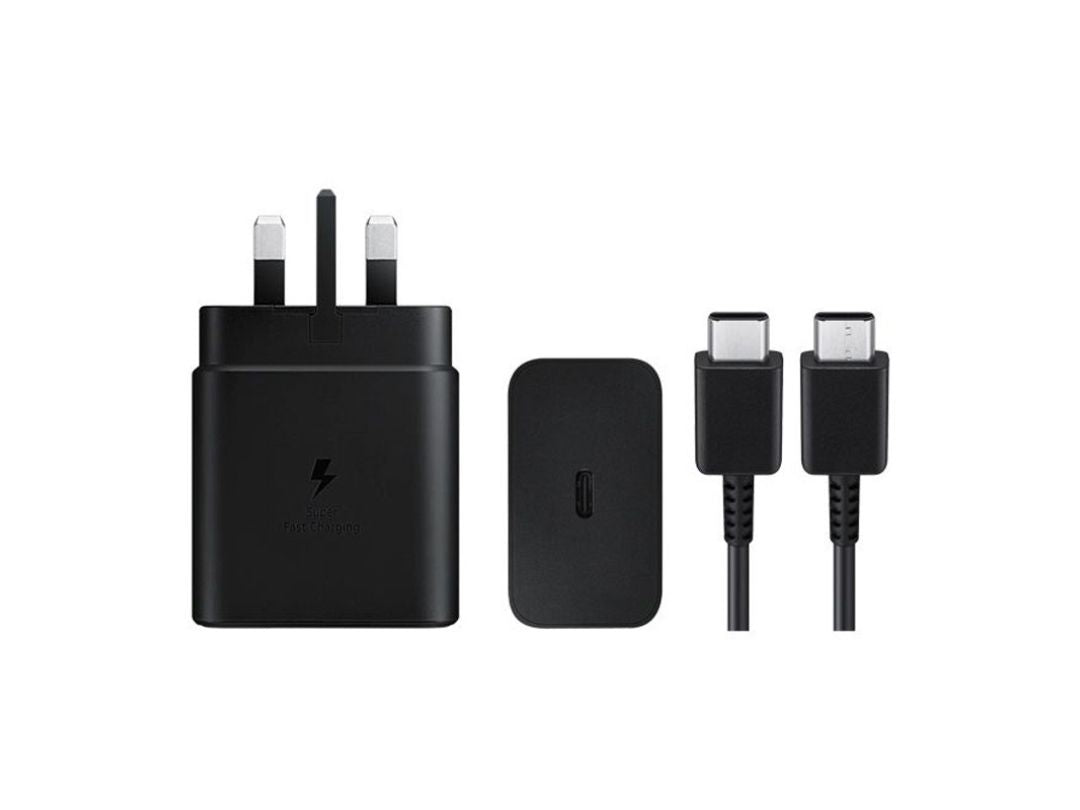 Samsung 45W PD Power Adapter with USB-C to USB-C- Fast Charging