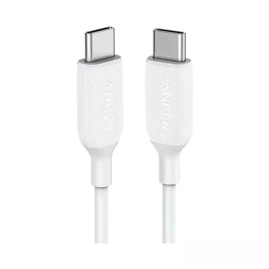 Anker PowerLine III USB-C to USB-C Cable 3ft/0.9m A8852H21 – White