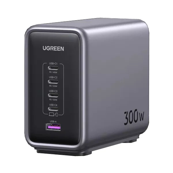 UGREEN Nexode 300W USB C GaN Charger-5 Ports Desktop Charger